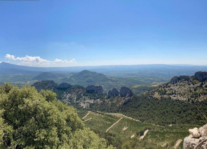 View from property 3, Farmhouse in Carpentras With Pool, Vaucluse