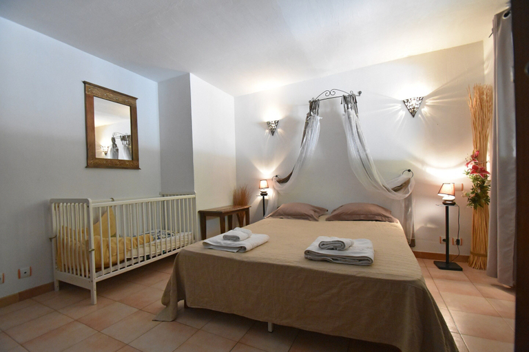 Bedroom 3, Villa in Saint-Paul with Private Pool, Var