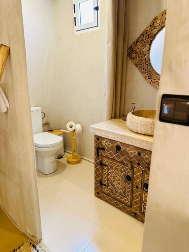 Bathroom 2, Sunset Desert Camps, Errachidia