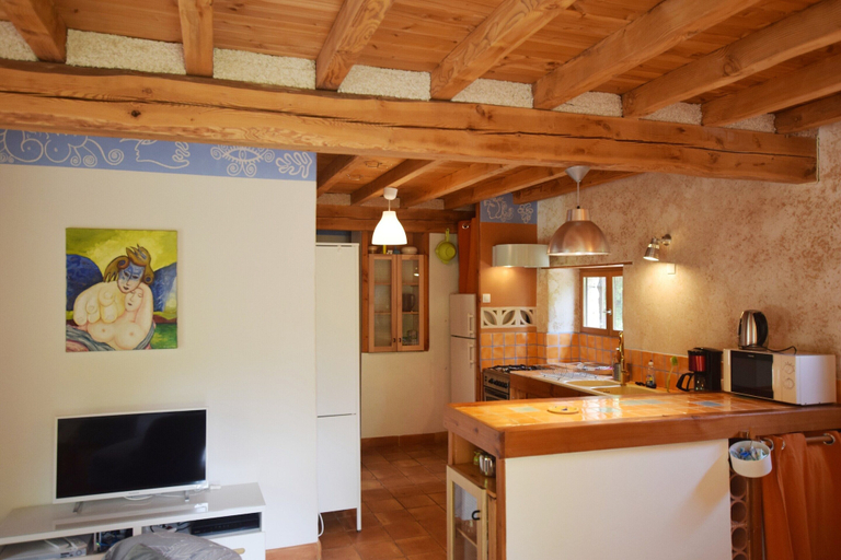 Private kitchen 3, Holiday Home in Ardeche With Pool, Ardèche