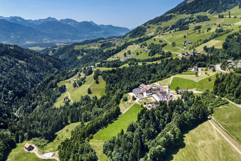 Land view from property, Propstei St. Gerold, Bludenz