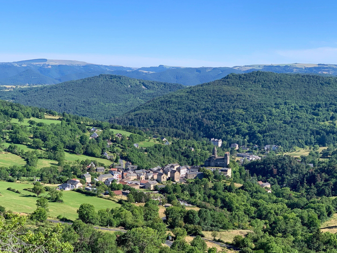 View from property 2, Villa in Saint-nectaire Near Ski Slopes, Puy-de-Dôme