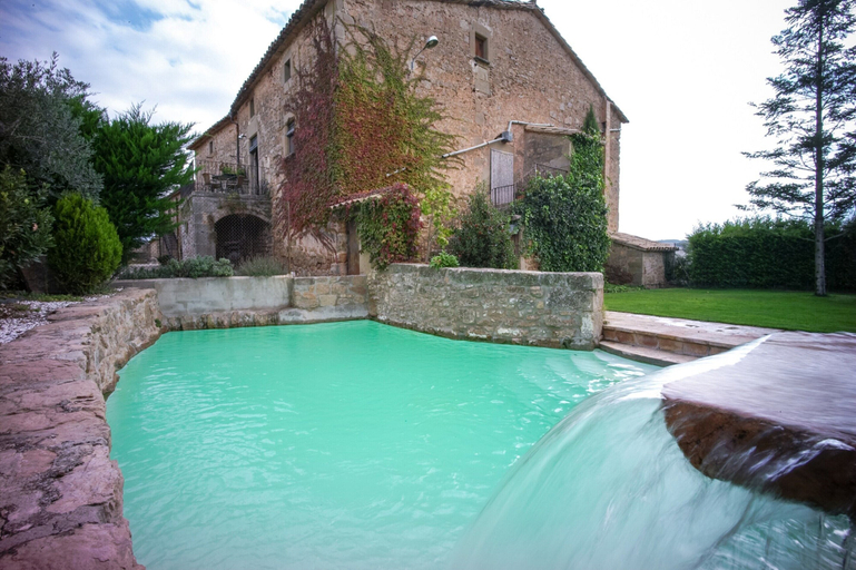 Pool, Catalonian Country House near Montmajor, Barcelona