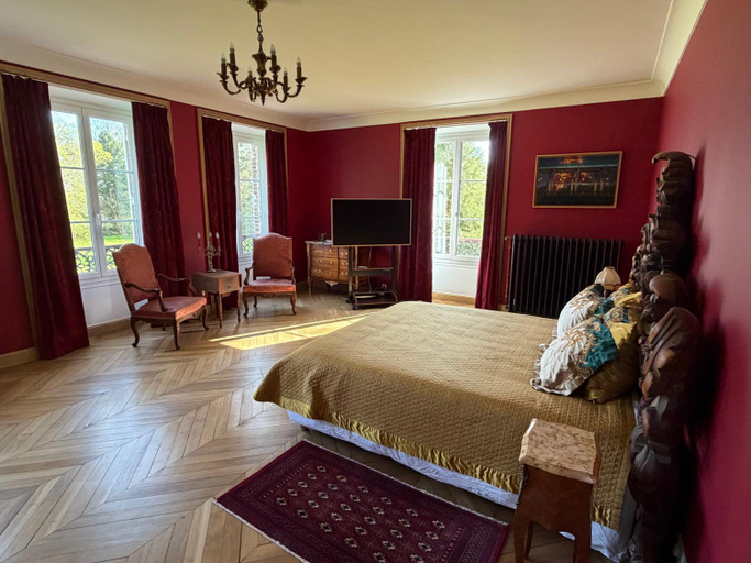 Bedroom 5, Château d'Elbeuf-en-Bray, Seine-Maritime