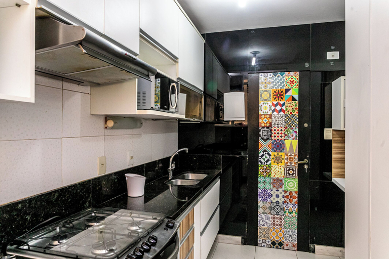 Private kitchen 5, Leme 3 Quartos Conforto 2 min Praia, Rio de Janeiro