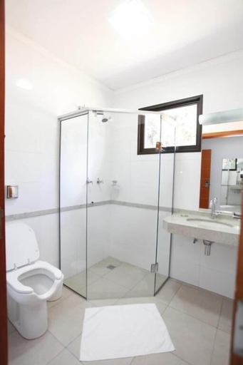 Bathroom 3, HOtel Recreio São Jorge, Jabuticabal