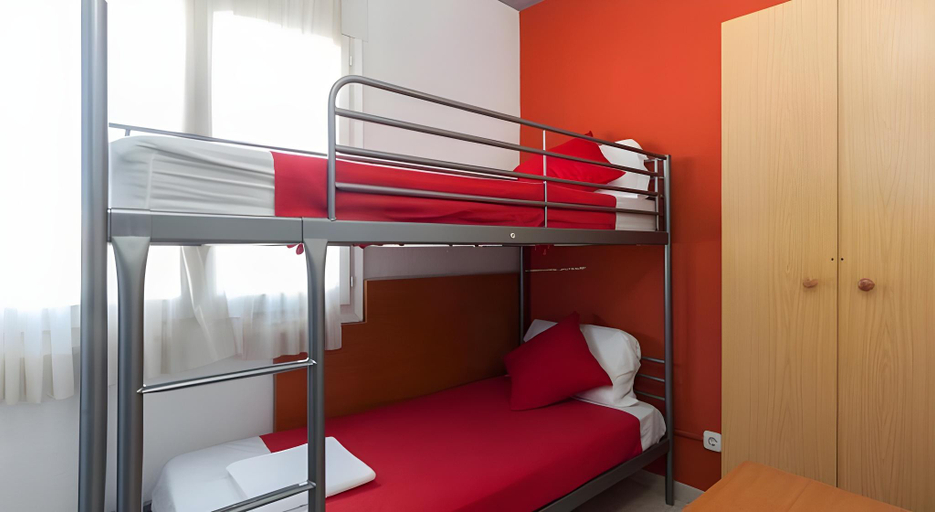 Bedroom 3, Mellow Youth Hostel, Barcelona