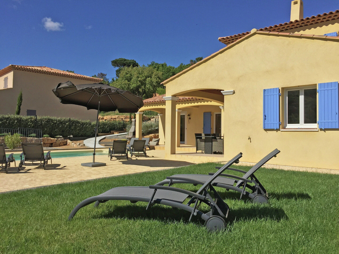 Garden, Contemporary villa with pool, Var
