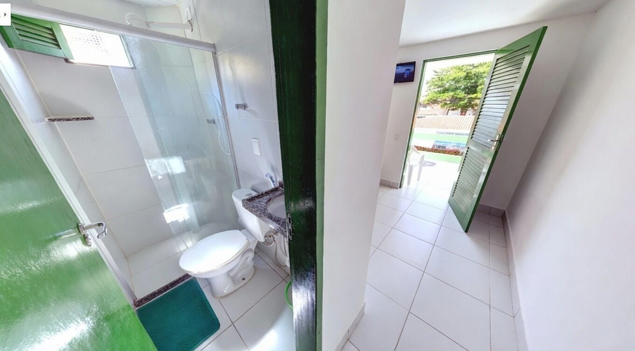 Bathroom, Pousada Suites de Porto, Ipojuca