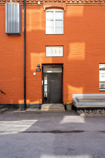 Interior entrance, Modern Nordic Loft in Historical Area, Pirkanmaa