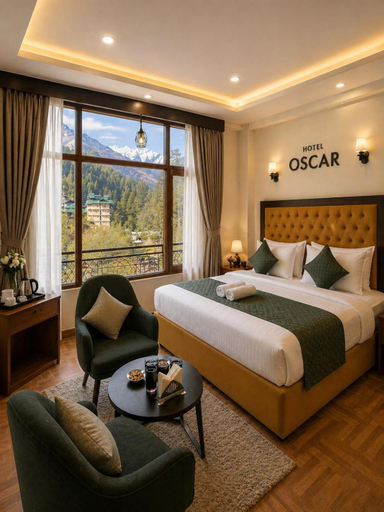 Bedroom 5, Hotel Oscar Inn, Kullu