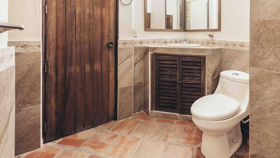 Bathroom 3, Ocean view 2Br Condo-Balcony-Beach-Pool - 206, Puerto Vallarta