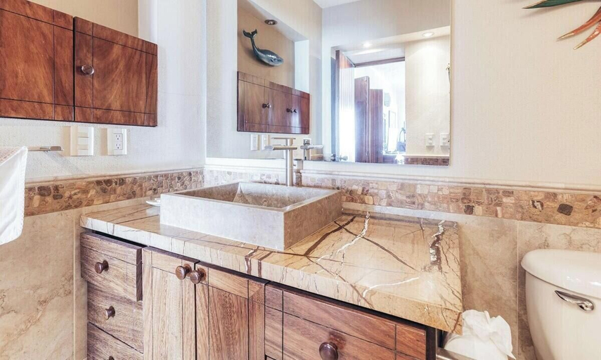 Bathroom 4, Ocean View 2Br Condo-balcony-beach-pool - 711, Puerto Vallarta