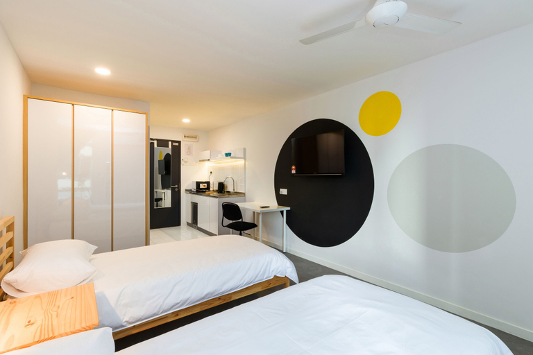 Bedroom 2, Upstairs Downstairs Coliving Kampung Pandan, Kuala Lumpur
