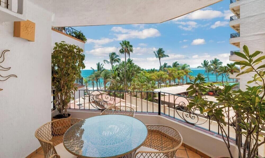 Terrace/patio, Ocean View 2Br Condo-balcony-beach-pool - 304, Puerto Vallarta