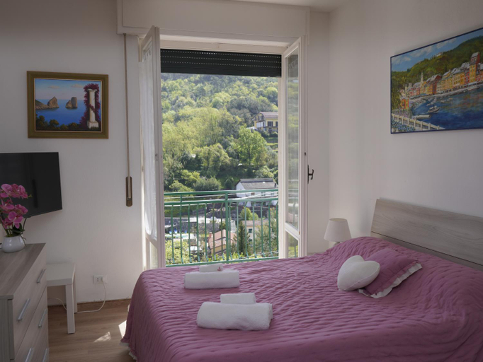 Bedroom 2, Villa Maremonti - con 3 piscine, Genova