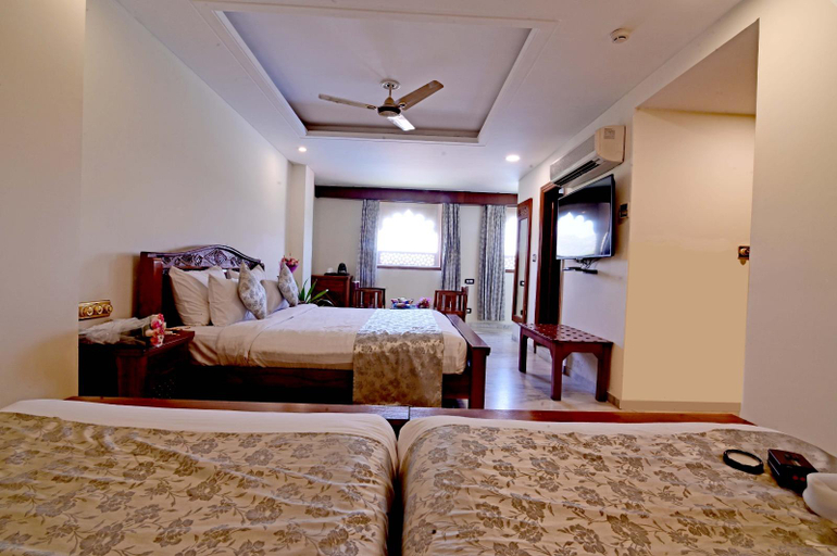 Bedroom 3, Lilypool - The Heritage Jalmahal, Jaipur