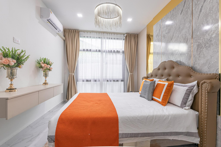 Bedroom 4, Luxury 3BR Private Pool Villa Near Walking Street Pattaya, Pattaya