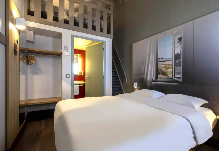 Bedroom 5, B&B Hotel La Rochelle Angoulins sur mer, Charente-Maritime