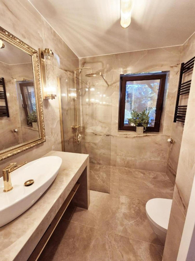 Bathroom 5, Holiday Home With Sauna and Whirlpool, Kamień