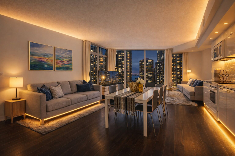 Living area 4, Lakefront Boutique Stay, Toronto