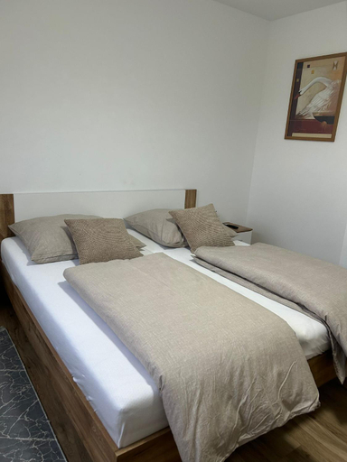 Bedroom, Motel Munsch, Wesel