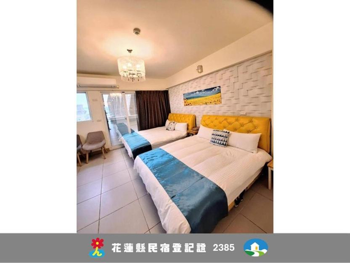 Bedroom 2, Lan Hai Chu Meng B&B, Hualien