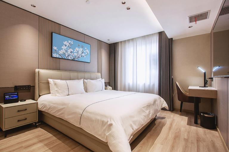 Bedroom 2, Magnotel Wuhan Jiangtan Nanjing Road Science and Technology Museum, Wuhan
