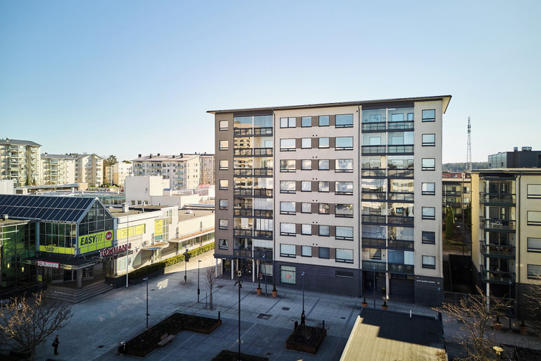 Land view from property 5, Bright 1BR Apt with Sauna & Balcony, Finland Proper