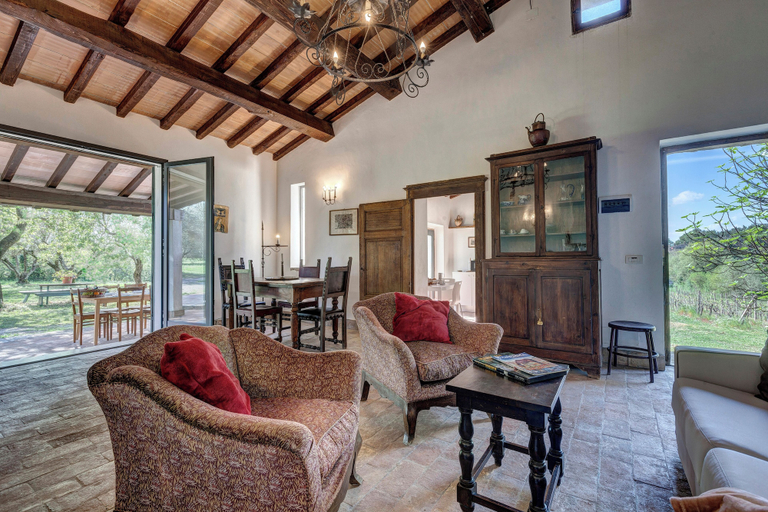 Living area 2, Casale il Poderetto by Mamo, Grosseto