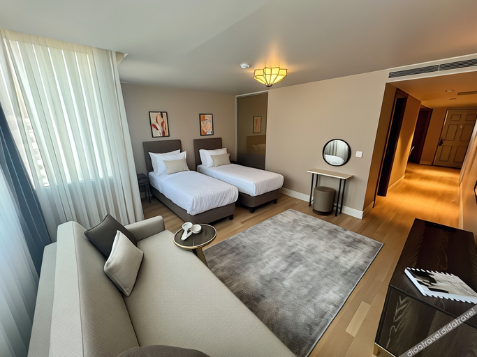Bedroom 2, Weingart Suites Hotel, Beyoğlu