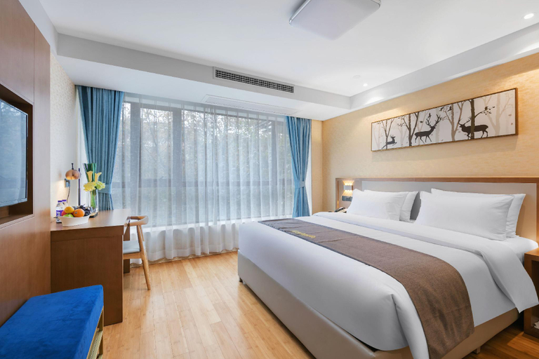 Bedroom 2, Home Inn Hangzhou West Lake Lakeside Wulin Road Center, Hangzhou