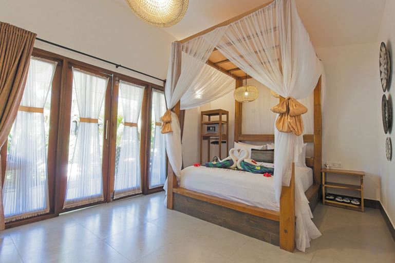 Bedroom 3, Gili Air Bungalows, Lombok