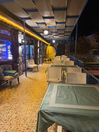 Outdoor dining, Evita Hotel, Fethiye