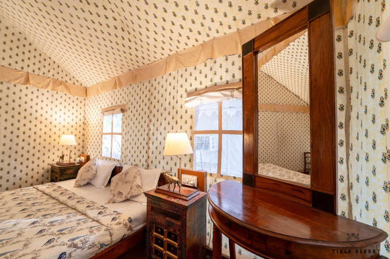 Bedroom, RANTHAMBORE TIGER RESORT, Sawai Madhopur