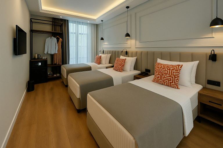 Bedroom 4, Center Port Hotel Karaköy, Beyoğlu