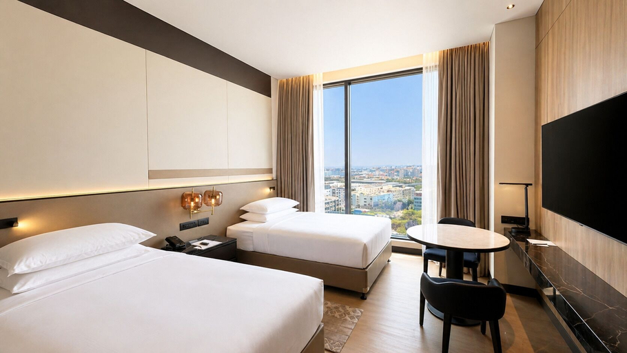 Bedroom 3, Bengaluru Marriott Hotel Whitefield, Bangalore