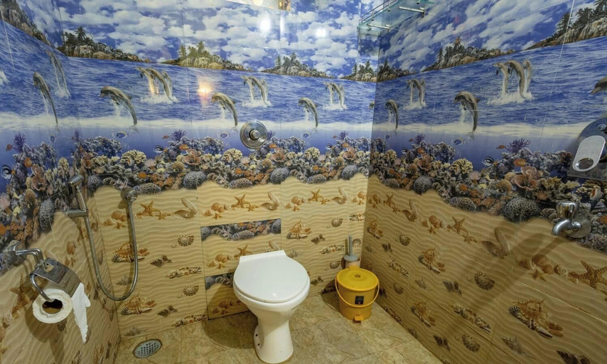 Bathroom 3, Rockit Cafe And Stay, South Goa