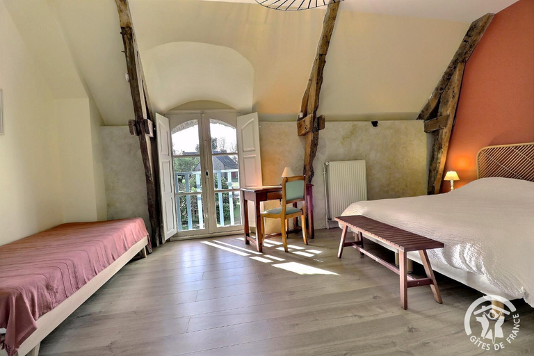 Bedroom 2, La Chaumiere de la Chaize, Ille-et-Vilaine