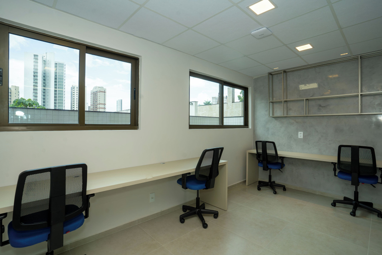 Business center, Flat Praça do Parnamirim by Easy Home, Recife