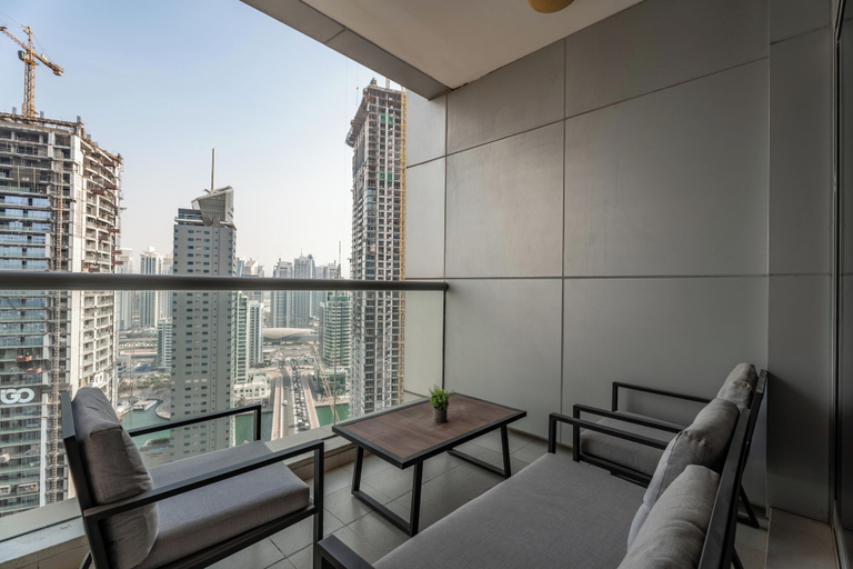 Balcony 2, Gala Guests - Skyview Tower Living, Dubai