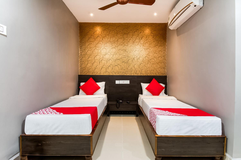 Bedroom, Super Hotel O CJ Inn, Krishna