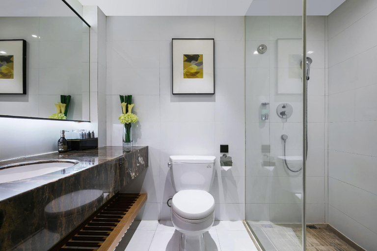 Bathroom 3, Home Inn Hangzhou West Lake Lakeside Wulin Road Center, Hangzhou