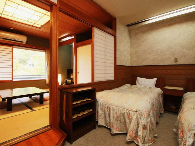 Bedroom, Hanamaki-Dai Hot Spa Hotel San-Emon, Hanamaki