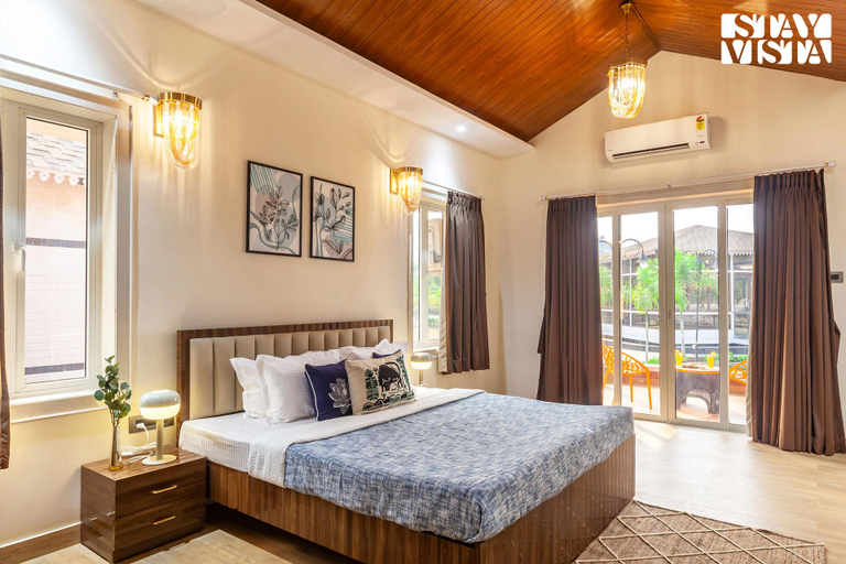 Bedroom 2, StayVista at Cavalry @ Ashwamedha Manor, Raigarh