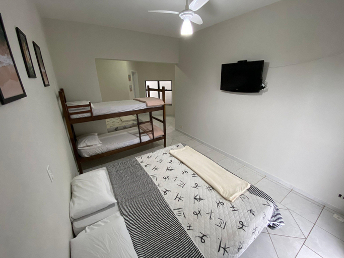 Bedroom 3, Casa Alto Padrão Frente ao Mar, Peruíbe