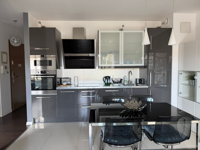 Private kitchen, Bora Premium by Grand Apartments, Sopot