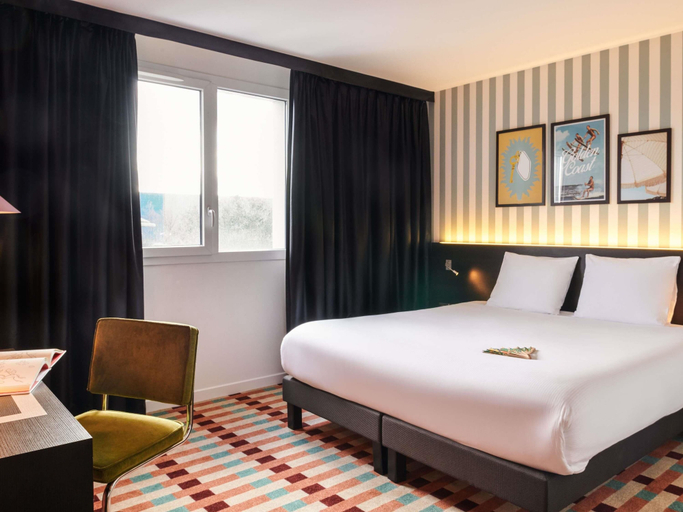 Bedroom 4, ibis Styles Nantes Saint Herblain, Loire-Atlantique