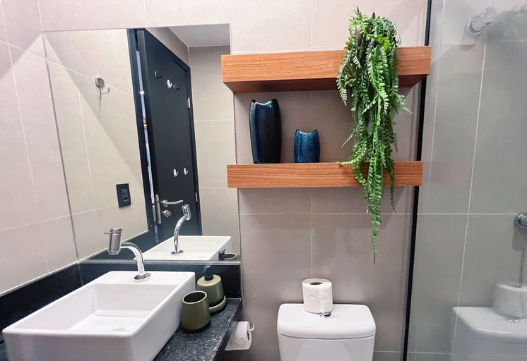 Bathroom 3, Emunah - Miramar Hospedagens, Cabedelo