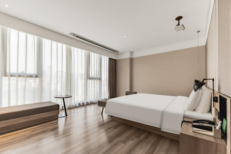 Bedroom 2, Atour Hotel Wuxi Sanyang Square, Wuxi